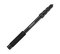 Andoer Perche De Microphone Portable Extensible à 5 Sections En Alliage D'Aluminium Pour Microphones Avec Vis Et Filetage De 6,35 Mm Avec Verrous En Mousse 40 Cm-155 Cm Longueur RéGlable De 3 Kg