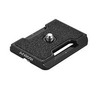 Andoer Petite plaque QR à dégagement rapide avec vis Arca Swiss standard 1/4" pour appareil photo reflex numérique