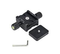 Andoer Pinces bidirectionnelles à dégagement rapide 50 mm en alliage d'aluminium double pince duplex