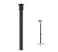 Andoer Pôle d'extension de Photographie de Tige d'extension de trépied réglable avec vis 1/4 Pouce Longueur réglable 33~60 cm pour la Photographie d'appareil Photo