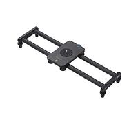 Andoer Rail stabilisateur vidéo en fibre de carbone 40 cm / 15 pouces avec mini rotule pour appareil photo reflex numérique, caméscope, film DV, accessoires de photographie, charge maximale : 5 kg