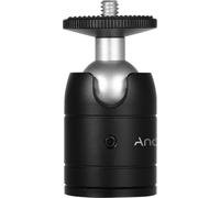 Andoer Rotule à 360 degrés Compatible avec appareil photo reflex numérique Trépied Selfie Stick Monopode