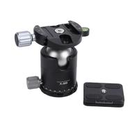 Andoer Rotule de Trépied D'Appareil Photo, Rotule Panoramique en Métal de 36 Mm avec Plaque à Dégagement Rapide 1/4" pour Trépied, Monopode, Curseur, Appareil Photo Numérique