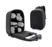 Andoer Sac à dos pour appareil photo, sac à dos pour appareil photo reflex numérique, sac à dos léger avec compartiment pour ordinateur portable de 13,3 pouces, support trépied pour femmes et hommes,