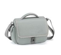 Andoer Sac bandoulière étanche pour appareil photo portable à accès rapide avec compartiment amovible, multifonction, pour (CN Small Grey (1 objectif d'appareil photo 2)