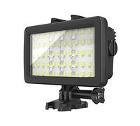 Andoer SL-20 RGB Lampe vidéo LED 2500 K-9000 K à intensité variable 8 modes d'éclairage CRI95+ pour GoPro Hero 9/7/6/5 pour photographie sous-marine, batterie intégrée