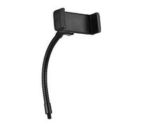 Andoer Support de pince de téléphone pliable avec fixation à vis 1/4 pour anneau lumineux LED, montage sur smartphone, compatible avec les smartphones