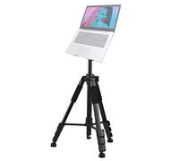 Andoer Support de projecteur multifonction Trépied pour ordinateur portable Support de trépied réglable en hauteur de 19,6 pouces à 58,6 pouces avec plaque pour ordinateur portable projecteur