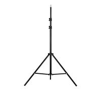 Andoer Support de trépied en métal réglable max. hauteur 2 m / 6,6 pieds avec vis de 1/4 pouce pour studio photo LED vidéo lumière parapluie anneau lumière lumière