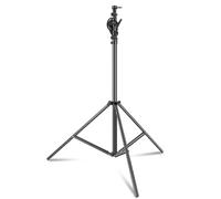 Andoer Support d'éclairage 2 en 1 réglable de 4 m - Trépied multifonction robuste - Capacité de charge de 5 kg - Avec sac de sable - Vis de 6,35 mm - Pour trépied, boîte à lumière, studio,