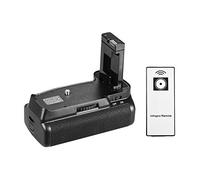 Andoer Support vertical de poignée de batterie pour appareil photo reflex numérique Nikon D5300 D3300 D3200 D3100 EN-EL 14 Alimenté par batterie avec télécommande IR
