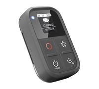 Andoer Télécommande de rechange intelligente sans fil pour GoPro Hero 10/9/8/Max/7/6 Écran OLED Batterie intégrée 80 m Distance de contrôle avec sangle de poignet Montage sur barre Câble USB