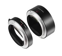 Andoer Tubes d'extension de mise au point automatique 12 mm + 24 mm Z-Mount Macro Photographie Tube Compatible avec Nikon Z50 Z5 Z6 Z6II Z7 Z7II Appareil photo sans miroir