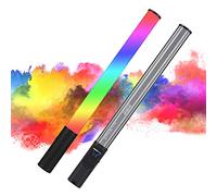 Andoer W150RGB-II Handheld RGB Light Tube LED Video Light Wand 2500K-9000K Dimmable 20 Light Scene Effects Built-in Battery with LCD Screen for Vlog Live Streaming Product Portrait Photography