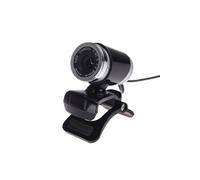Andoer Web Cam USB 2.0 50 Megapixel HD Camera with MIC Clip-on 360 Degree for Desktop Skype Computer PC Laptop Black