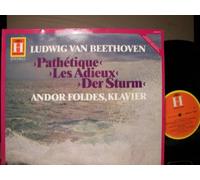 ANDOR FOLDES - BEETHOVEN - PATHETIQUE LES ADIEUX / DER STURM - ANDOR FOLDES - VINYL