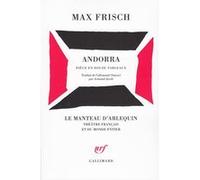 Max Frisch – Andorra – Pièce en douze tableaux – Trad. Armand Jacob – Gallimard