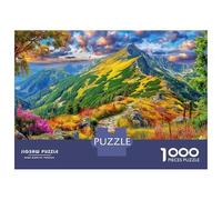 Andorre-la-Vieille_ Andorre Puzzle 1000 Piece pour Adultes Et Adolescents Âgés De 14 Ans Et Plus, Jeu De Défi Intellectuel Puzzles 70x50cm/1000pcs