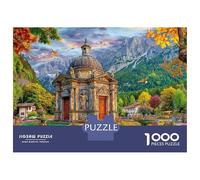 Andorre-la-Vieille_ Andorre Puzzle 1000 Piece pour Adultes Et Adolescents Âgés De 14 Ans Et Plus, Jeu De Défi Intellectuel Puzzles 70x50cm/1000pcs