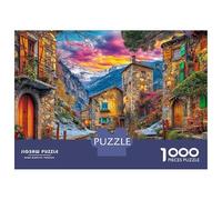 Andorre-la-Vieille_ Andorre Puzzle 1000 Piece pour Adultes, Puzzle Difficile Jeu D'adresse pour Toute La Famille 70x50cm/1000pcs