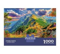 Andorre-la-Vieille_ Andorre Puzzle 1000 Pièces, Puzzles Difficiles, Adaptés Aux Adultes Et Aux Enfants, Jeu De Défi Intellectuel 70x50cm/1000pcs