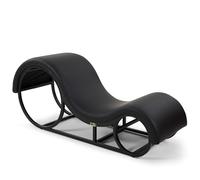 ANDOV Méridienne Fauteuil Tantrique Lit Canapé Relax Yoga Sexe Oreiller Coussin Lombaire Position Jouet Sexuelle Adulte Couple Multifonctionnel Chaise en PU Cuir avec Cadre en métal Largeur 50 cm