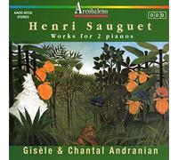 Andranian, Gisele et Chantal - SauguetWorks for 2 Pianos [Import]