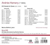 Markus Bellheim & Andras Hamary – 24 Préludes pour piano – Import – Neos Overshoe