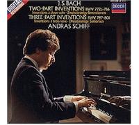 Andras Schiff – Inventions à deux et trois voix (BWV 772-801) – CD – Verve Spa