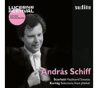 Andras Schiff - Andras Schiff Plays Scarlatti & Kurtag - Lucerne Festival Historic Performances, Vol. 21 [Compact Discs]