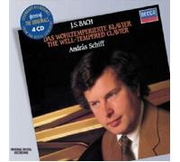 ANDRAS SCHIFF - DAS WOHLTEMPERIERTE KLAVIER (GA) 4 CD SOLO PIANO JS BACH NEUF