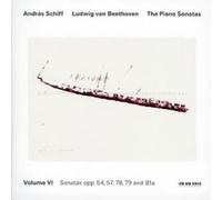 András Schiff – Beethoven : Sonates pour piano, Vol. 6 (Opp. 54, 57, 78 & 81a) – CD