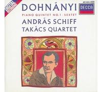 ANDRAS/TAKACS QUARTET/+ SCHIFF - KLAVIERQUINETT/KLAVIERSEXTETT CD NEUF DOHNANYI