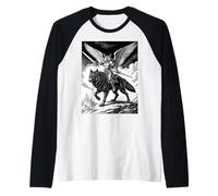 Andras The Owl Rider Manche Raglan