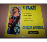 Andre Astier (Monsieur Accordeon) - 4 valses : Le denicheur - Valse chinoise - Valse des as - Espoirs perdus - 45 tours - 7"