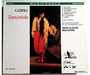 André Campra - Campra - Tancrède