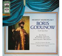 Andre Cluytens & Orchestre de la Societe des Concerts du Conservatoire Paris - Mussorgsky: BORIS GODUNOW (Großer Querschnitt in russischer Sprache) [Vinyl LP] [Schallplatte]