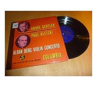 ANDRE GERTLER & PAUL KLETZKI - ALBAN BERG : concerto for violin and orchestra ( disque 25cm )