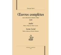 André. Léone Loeni. Oeuvres complètes 1835.