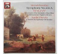 Andre Previn, London Symphony Orchestra - Mendelssohn: Symphony No.4 in A Italian, Overtures [LP]