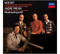 ANDRE PREVIN - Mozart:Piano Quartets No.1/2 [Import Allemand]