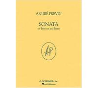 Andre Previn: Sonata: For Bassoon And Piano