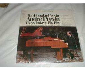 André Prévin - the popular Prévin - André Prévin plays today's big hits - arranged bye Marty Paich -disque CBS CL 2294