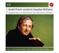 André Previn – Vaughan Williams : Sinfonie 1-9 / Concerti – 6 CD – Sony