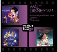 Cinéma Box : Disney Vol. 1 : Blanche Neige Et Les 7 Nains, Cendrillon, Pocahontas