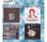 André Verchuren , Yvette Horner , Achille Pellegrini . - Lot Accordéon Français