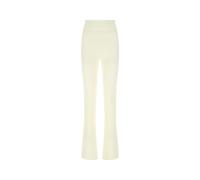 Andrea Adamo, Femme, Pantalons, Blanc, Taille: 38 FR Pantalon en mélange de viscose stretch