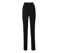 Andrea Adamo, Femme, Pantalons, Noir, Taille: 38 FR Cut Out Pantalons