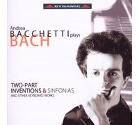 Andrea Bacchetti – Inventions et Sinfonias BWV 772 à 801 – Import – Dynamic