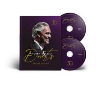 Andrea Bocelli – Duets – CD – Édition limitée deluxe 30e anniversaire (avec livre)